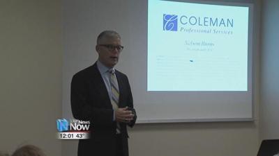 Coleman Professional Services holds presentation at newest facility