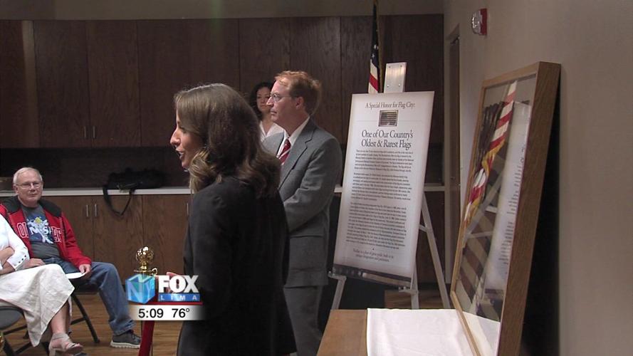 Rare Revolutionary War era flag on display at Hancock Historical Museum