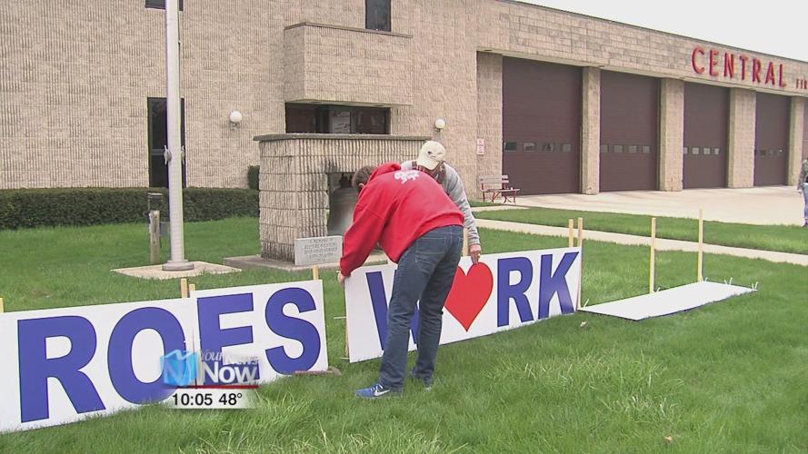 Local donation provides signs recognizing first responders as heroes