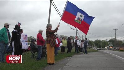 Democrats rally in Lima to defend Haitian protected status