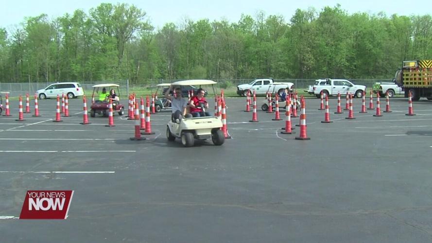 Roundabout education event at Allen East Local Schools