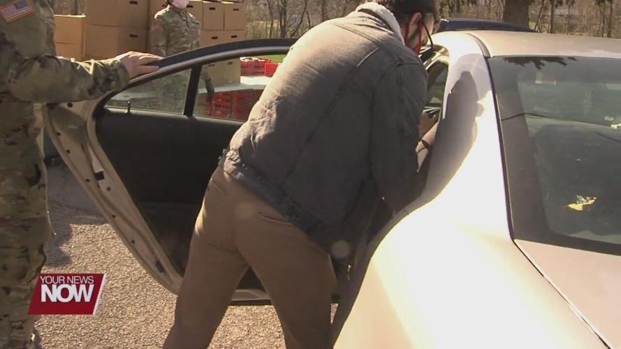 Lima Salvation Army distributing Easter boxes to help put meals on the table for the holiday