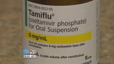 Parts of Ohio facing Tamiflu shortage this season