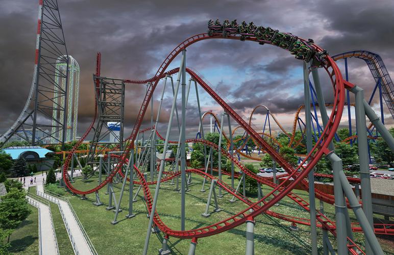 Record-breaking Siren’s Curse tilt coaster  to lure Cedar Point® thrill seekers in 2025