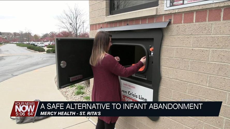 Mercy Health-St. Rita's installs Safe Haven Baby Box