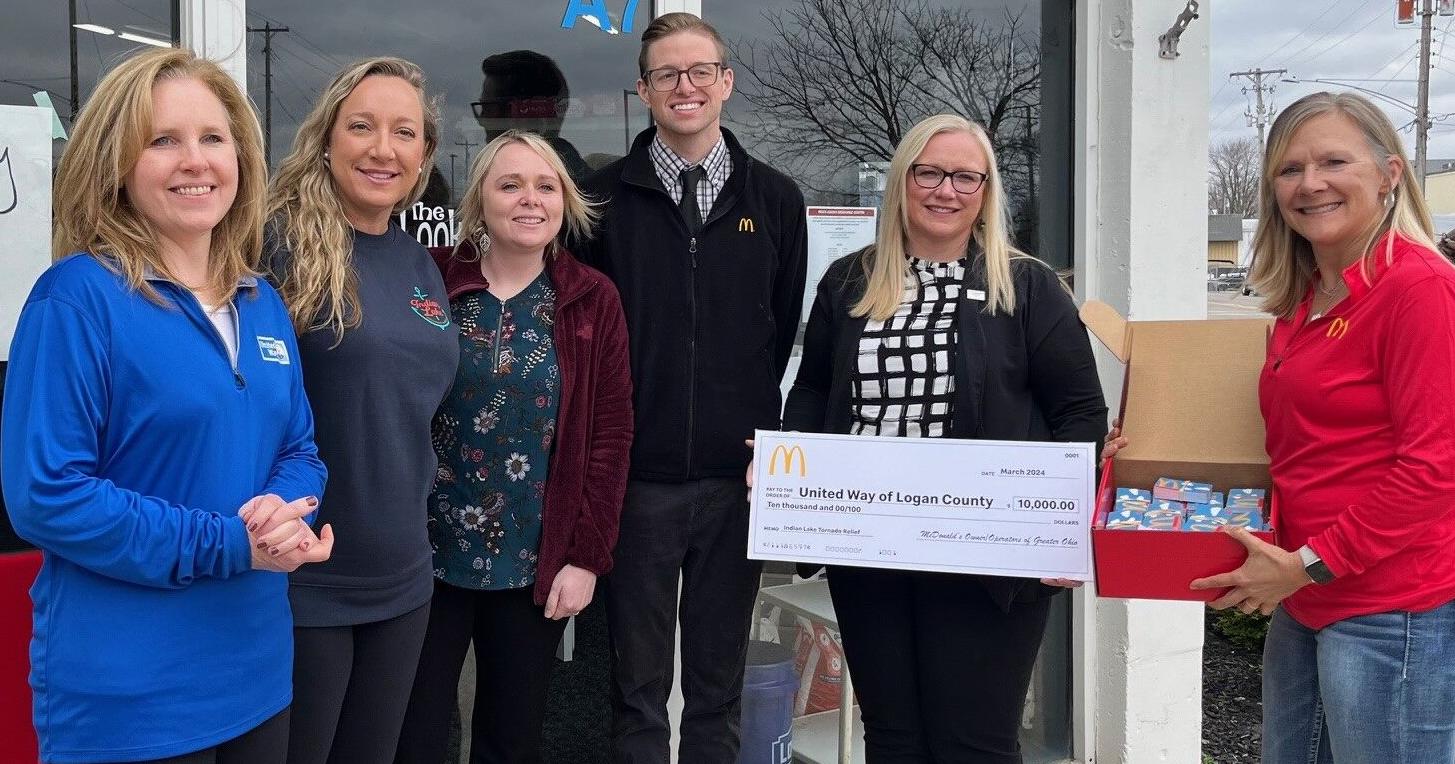 Ohio McDonald's Owners Partner with United Way of Logan County to Assist in Tornado Recovery | News - Vimarsana News