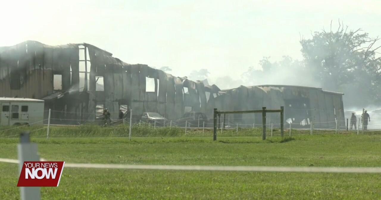 The Ohio State Fire Marshal trying to determine the cause of a fire that killed 44 horses - Vimarsana News