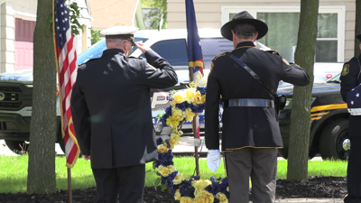 Allen County law enforcement hold memorial service for fallen officers