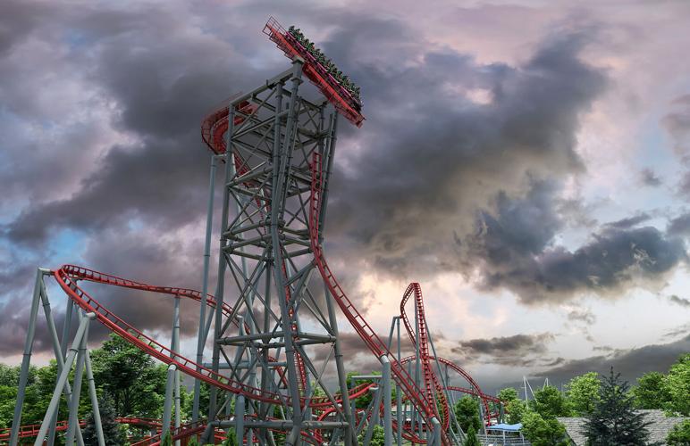 Record-breaking Siren’s Curse tilt coaster  to lure Cedar Point® thrill seekers in 2025