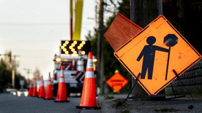 Road work Lane Closure generic