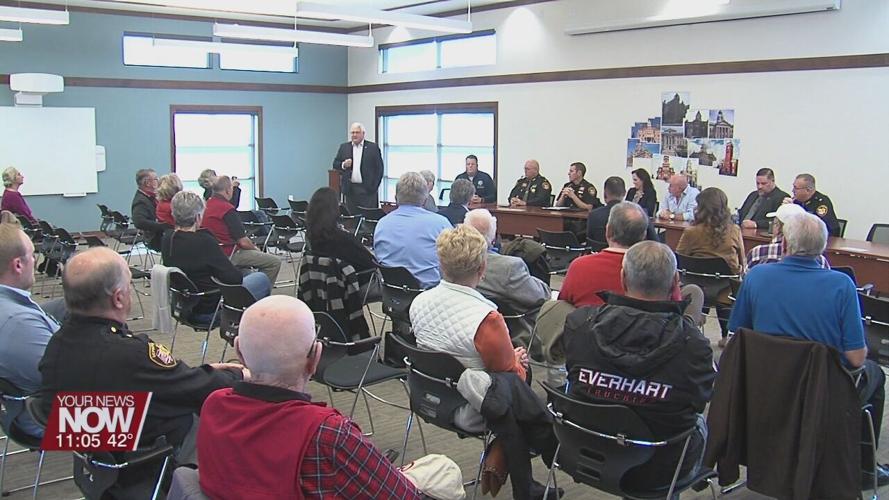 Law enforcement support roundtable held in Hardin County in response to situation at local university