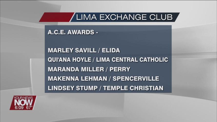 Students tackling obstacles to get ahead in life receive Lima Exchange Club ACE Award