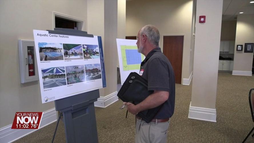 Public able to view plans and provide input at Aquatic Center meeting