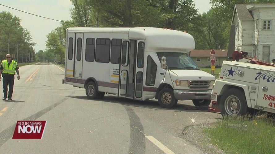 Two vehicle crash sends 5 to the hospital