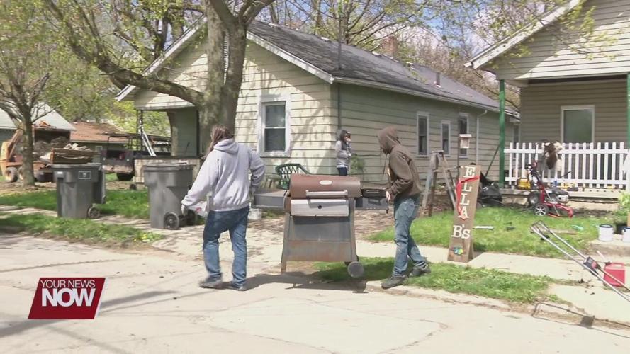 Community comes together to clean Ella B's Mental Health Home in Lima