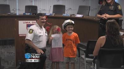 National Night Out coloring contest winners recognized at media briefing