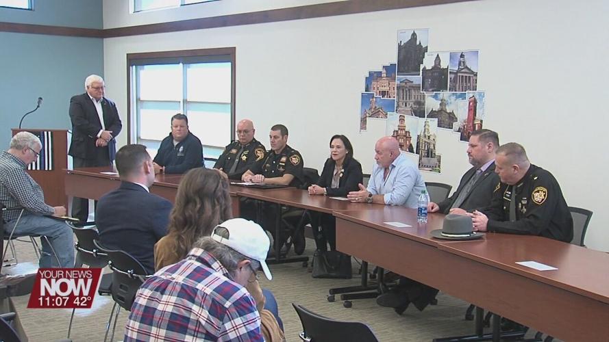 Law enforcement support roundtable held in Hardin County in response to situation at local university