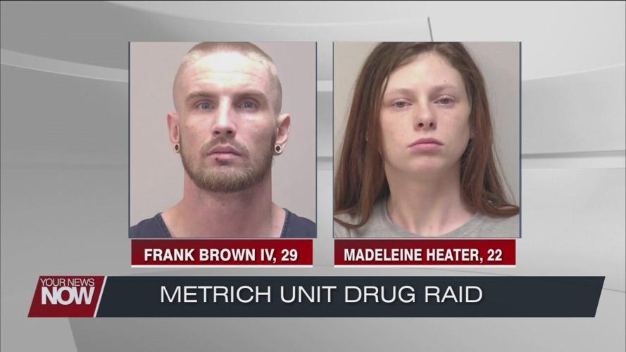 Two arrested during a Tuesday morning drug raid in Findlay