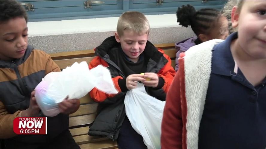 Freedom Elementary Students Enjoy Easter Egg Hunt After State Testing