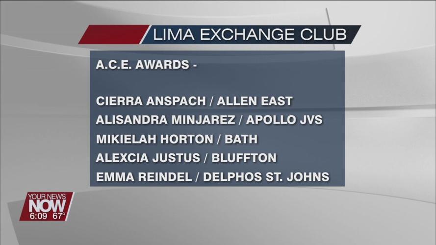Students tackling obstacles to get ahead in life receive Lima Exchange Club ACE Award