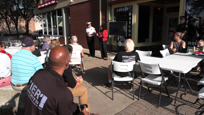 Lima residents connect with police at second Coffee with a Cop event