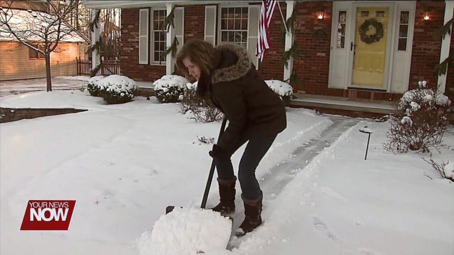 Local doctor suggests pacing yourself and don't overdo it when shoveling snow