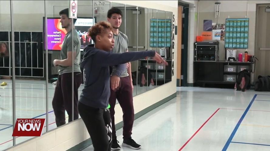 Students at Liberty Arts Magnet learn some moves thanks to a visit from the Dayton Contemporary Dance Company