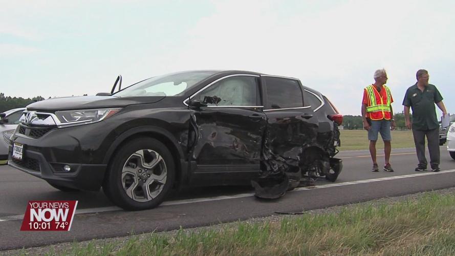 One person killed in three-vehicle crash on Harding Highway