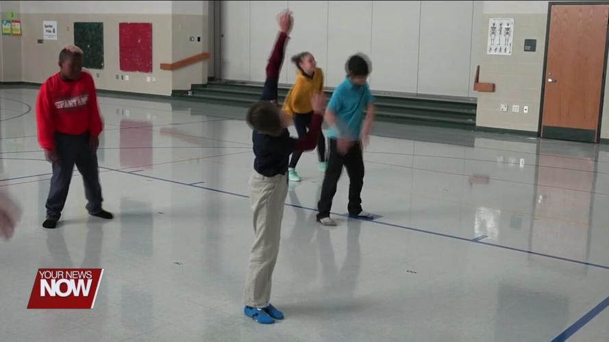 Students at Liberty Arts Magnet learn some moves thanks to a visit from the Dayton Contemporary Dance Company