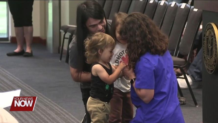 Rhode State College Honors Nursing Students with RN Pinning Ceremony