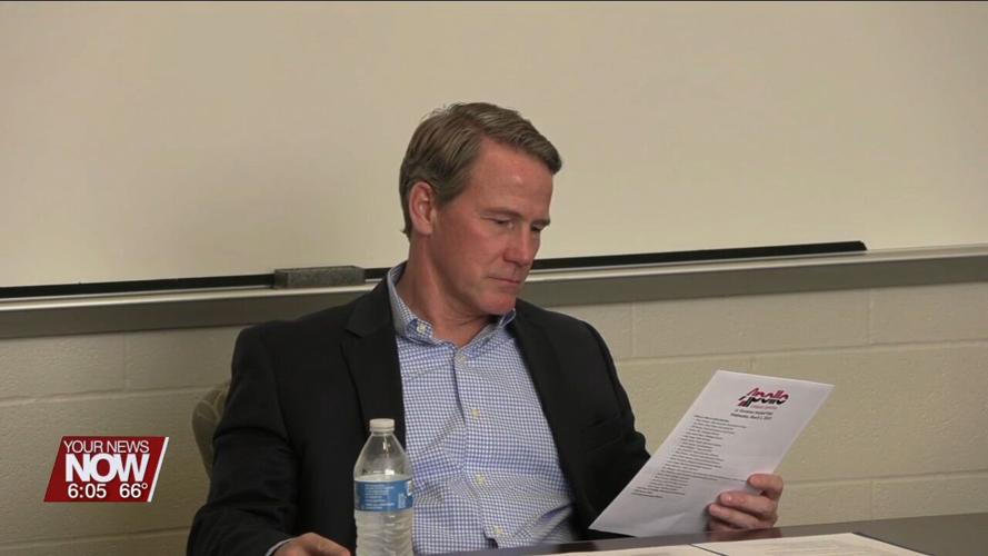 Lt. Gov. Jon Husted visits Apollo Career Center to learn more about the area's workforce development