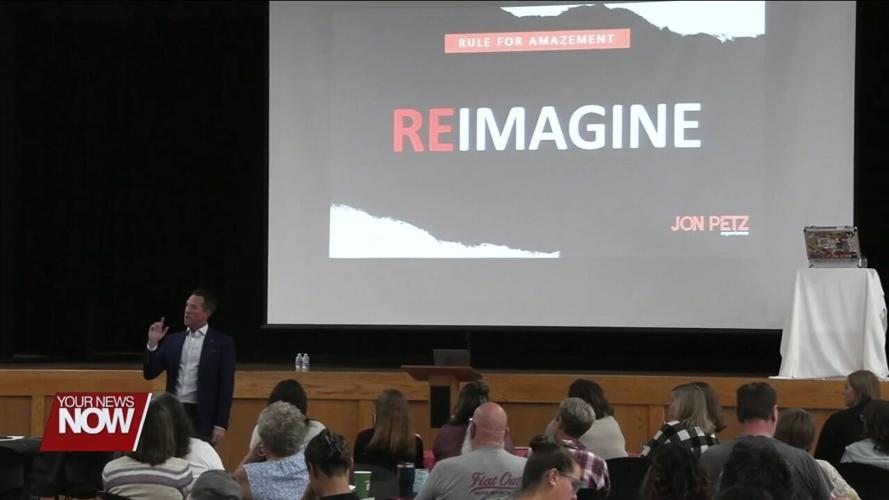 Staff at Spencerville Schools welcomed back with inspiring magic tricks