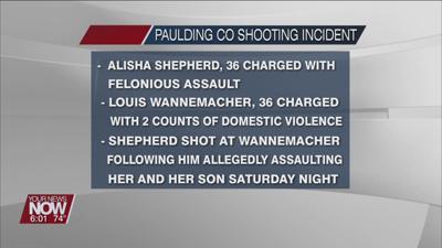 A domestic violence incident leads to a shooting in Paulding County