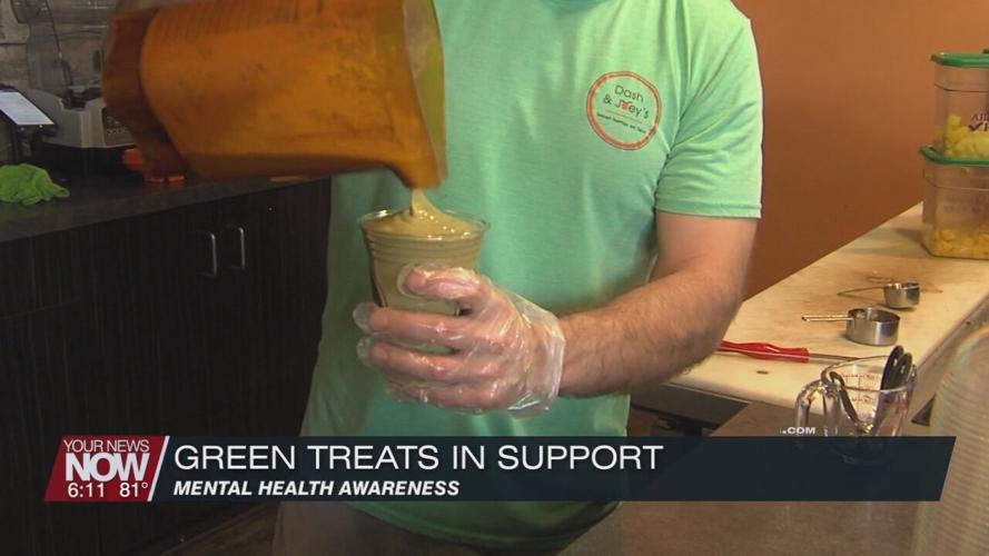 You can get a sweet "Green" treat to support Mental Health