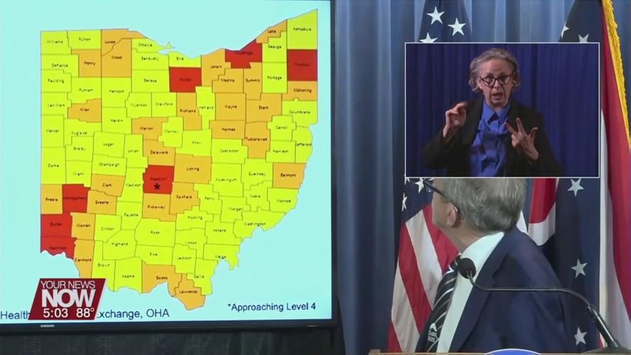 Gov. DeWine: high COVID-spreading counties must wear masks in public