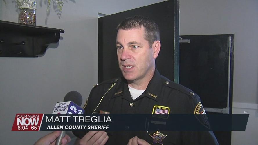 Allen Co. Sheriff Treglia and Prosecutor Caldwell discuss Senate Bill 215 at Sertoma Club meeting
