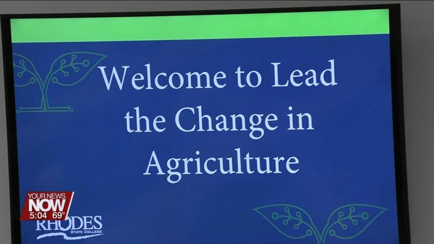 Students with an interest in agriculture get to see what Rhodes State College has to offer