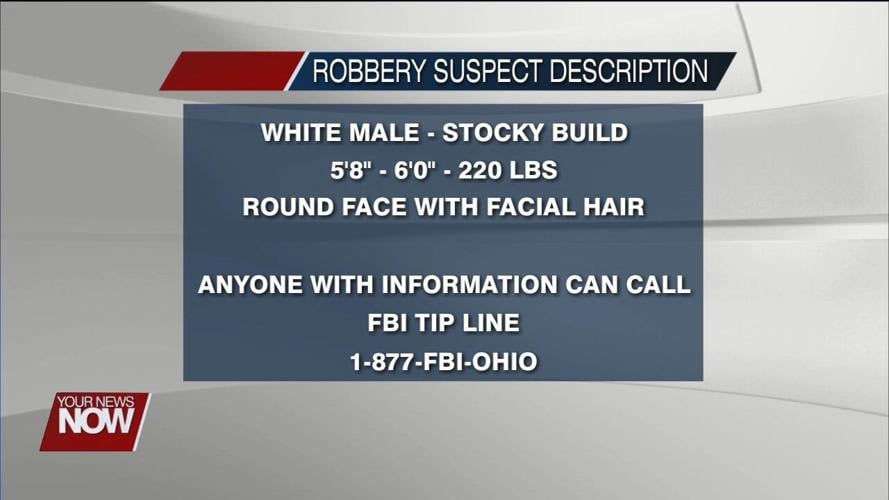 Man leaves with an undisclosed amount of money after a robbery at Kalida bank