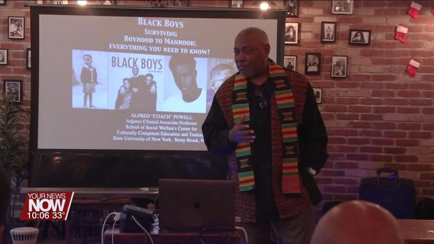 Part 2 of 3 of Raising Black Boys lecture series hosted at Vibe Coffeehouse
