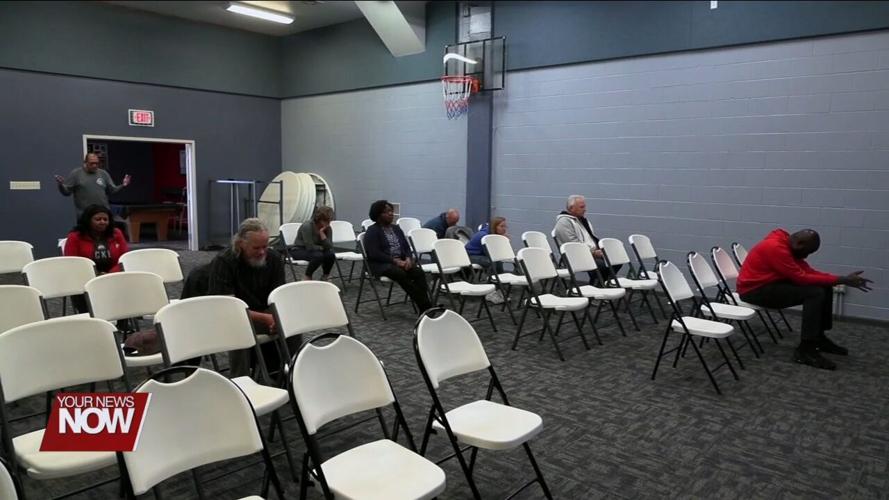 The Lima community came together in solidarity to pray for the youth and promote peace