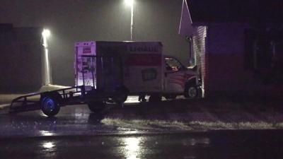 U-Haul crashes into home on South Wapak Road in Lima