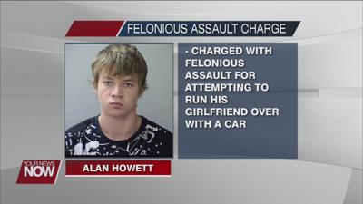 Findlay man arrested for trying to run over his girlfriend with a car