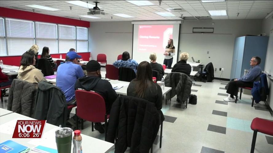 Lima Allen Leadership get closer look at OSU Lima and Ford Engine Plant's partnership training center