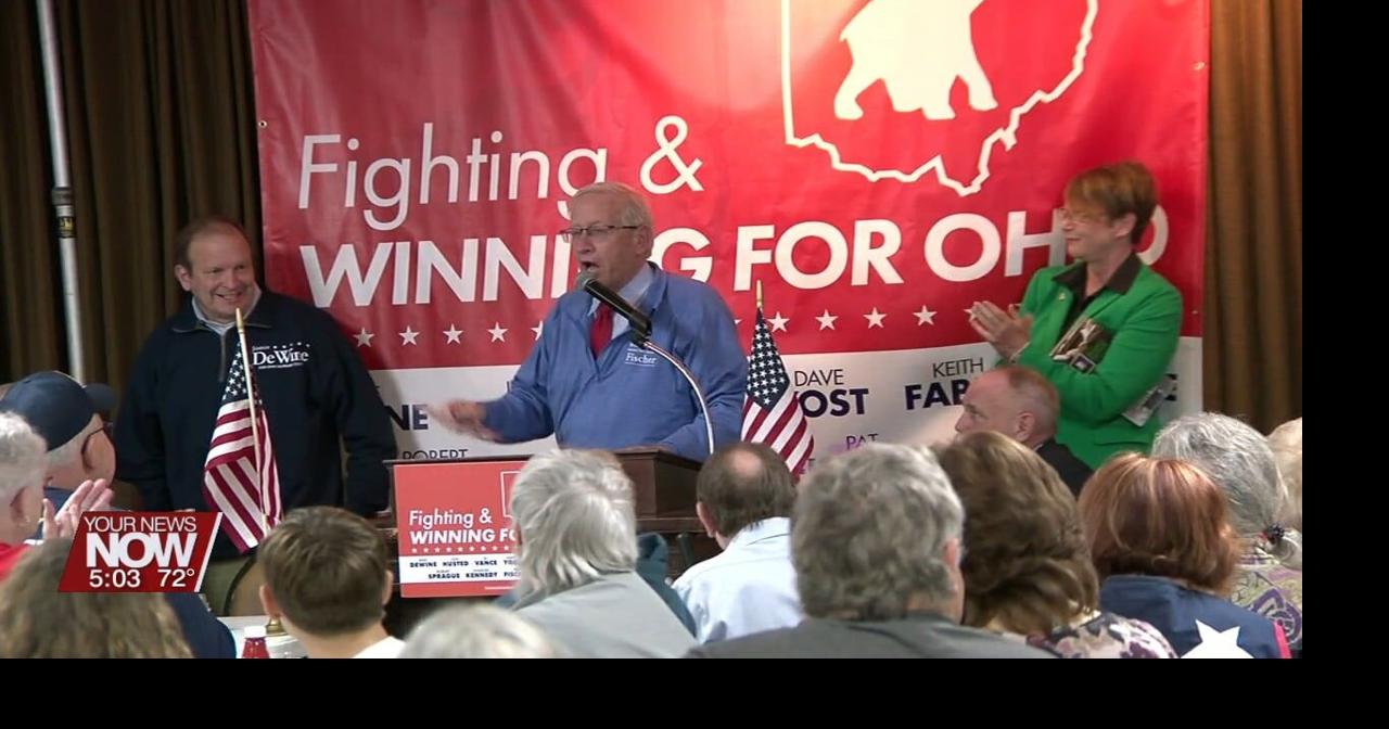 Ohio Supreme Court Justice candidates speak to the Republican crowd