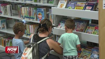 Kids create Father's Day crafts at Friday Family Story Time with the Lima Public Library