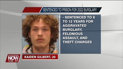 Judge sentences Kaiden Gilbert for his part in a 2022 home invasion and assault in Van Wert