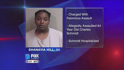 Shanavia Hill facing assault charges