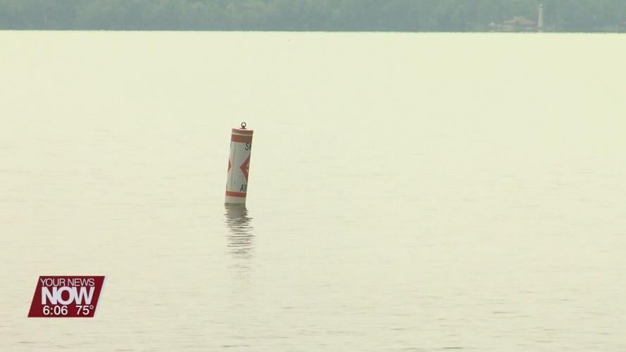 Enjoying a safe swim at Grand Lake St. Marys