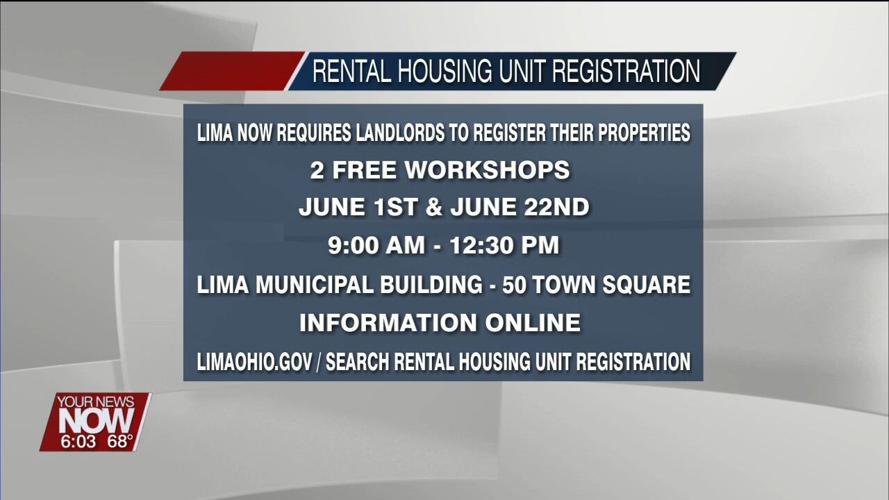 City of Lima's Rental Housing Unit Registration process is up and running