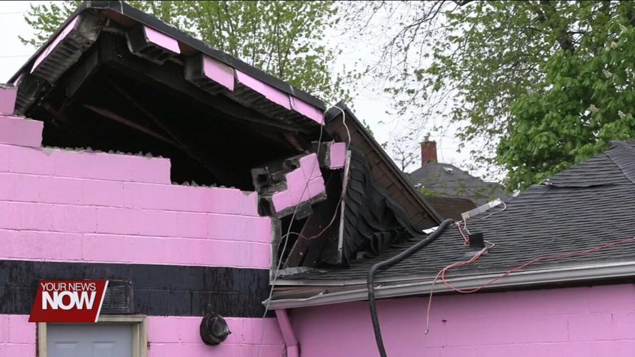 Lima business is severely damaged after roof collapse